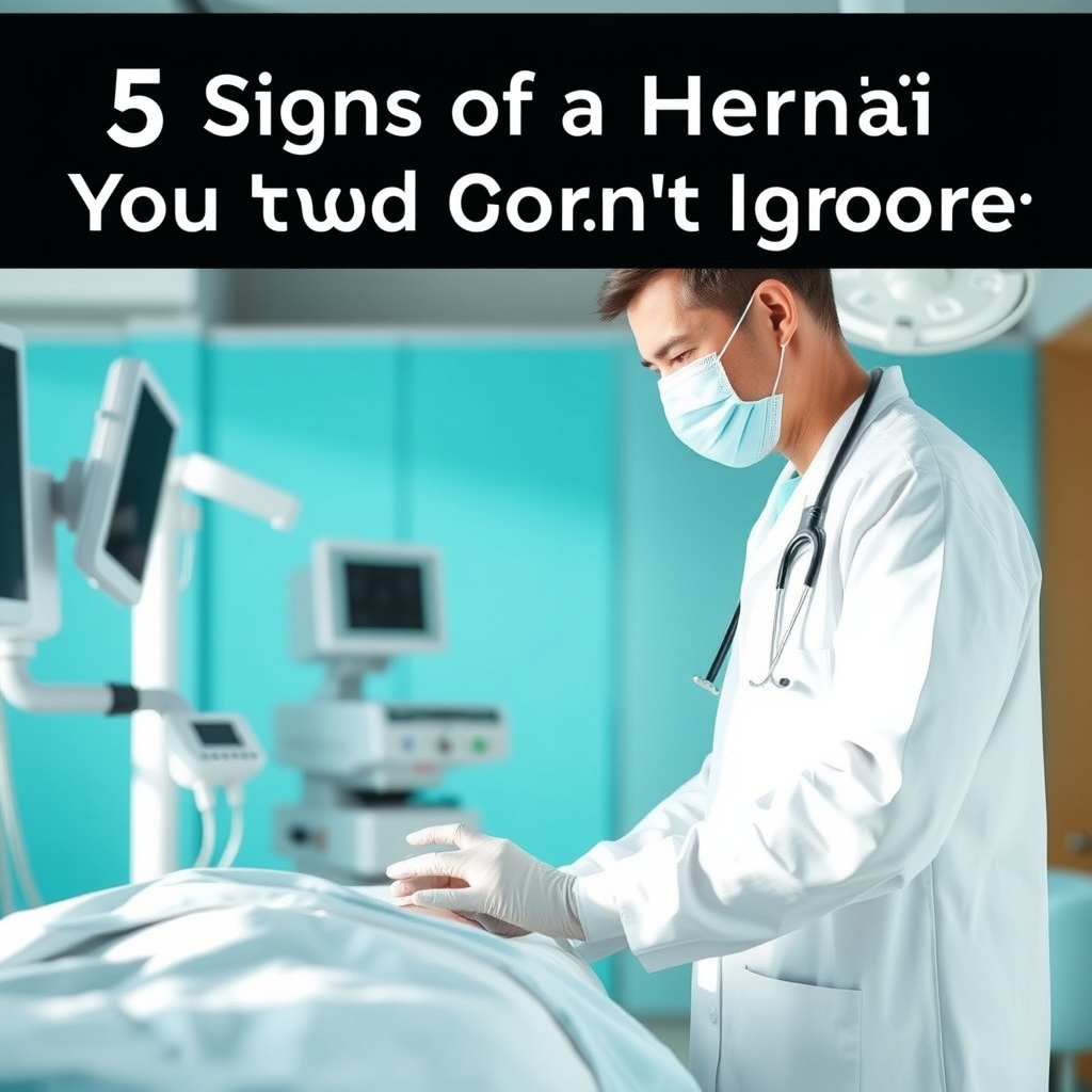 5 Signs of a Hernia You Shouldn't Ignore