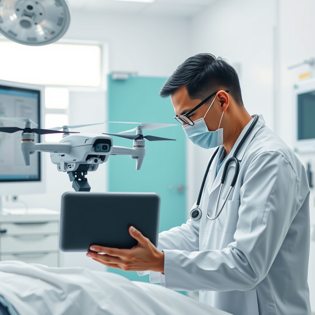 AI-Powered Drones Revolutionize Remote Medical Supply Delivery