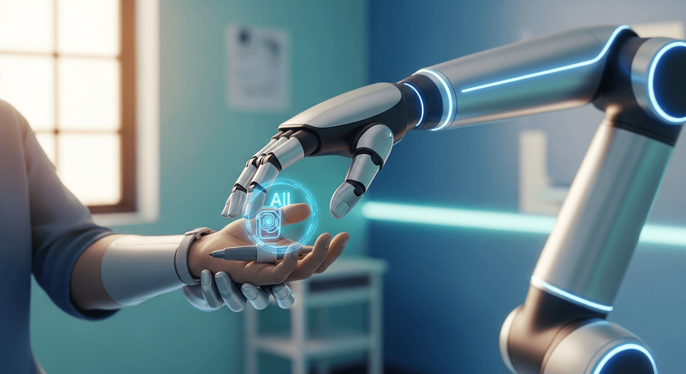 AI-Powered Robotic Arm Restores Fine Motor Skills in Stroke Patients