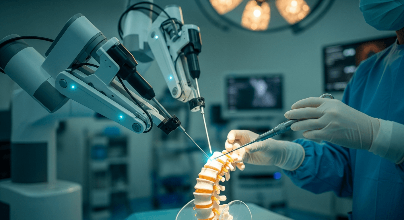 AI-Powered Robotic System Enhances Precision in Complex Spinal Surgeries