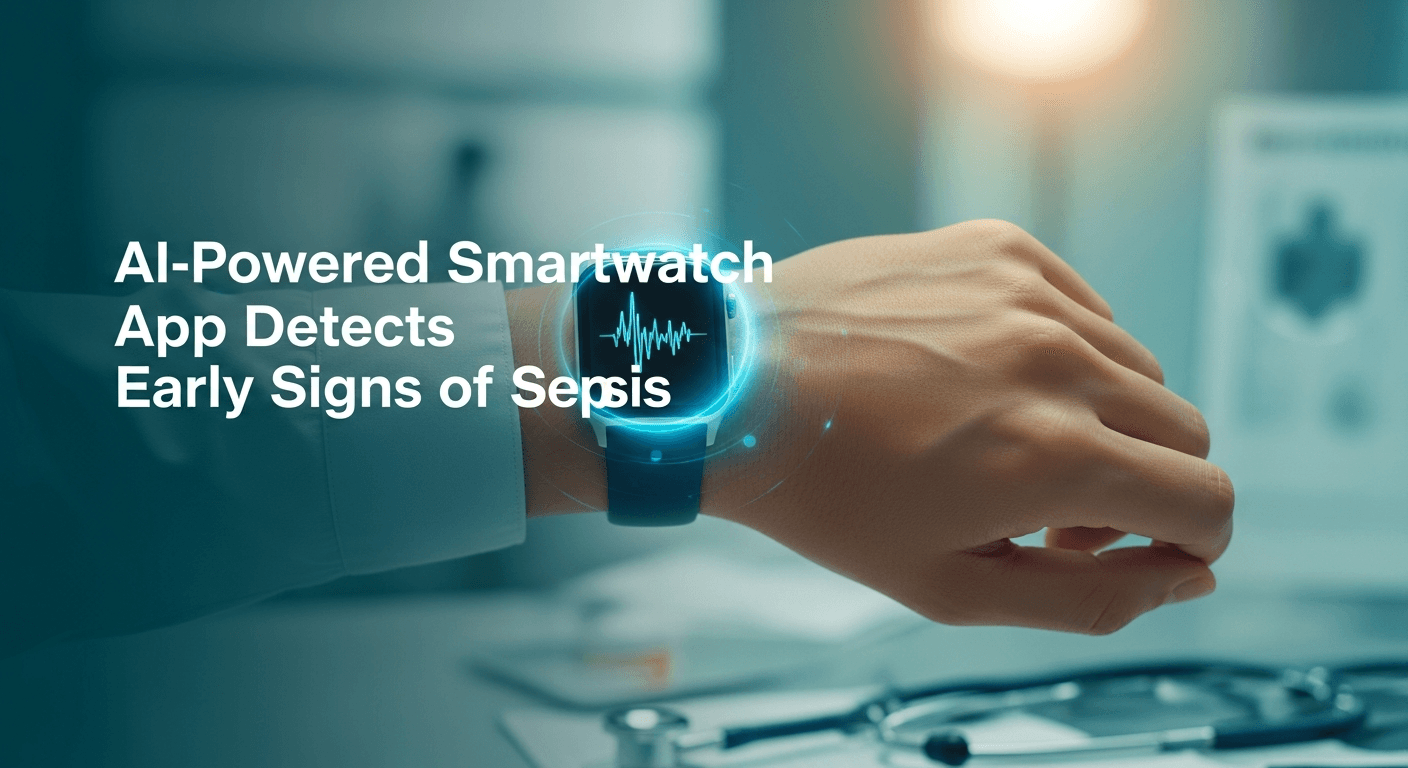 AI-Powered Smartwatch App Detects Early Signs of Sepsis