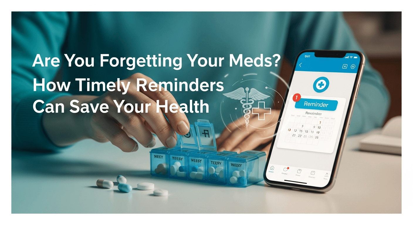Are You Forgetting Your Meds? How Timely Reminders Can Save Your Health