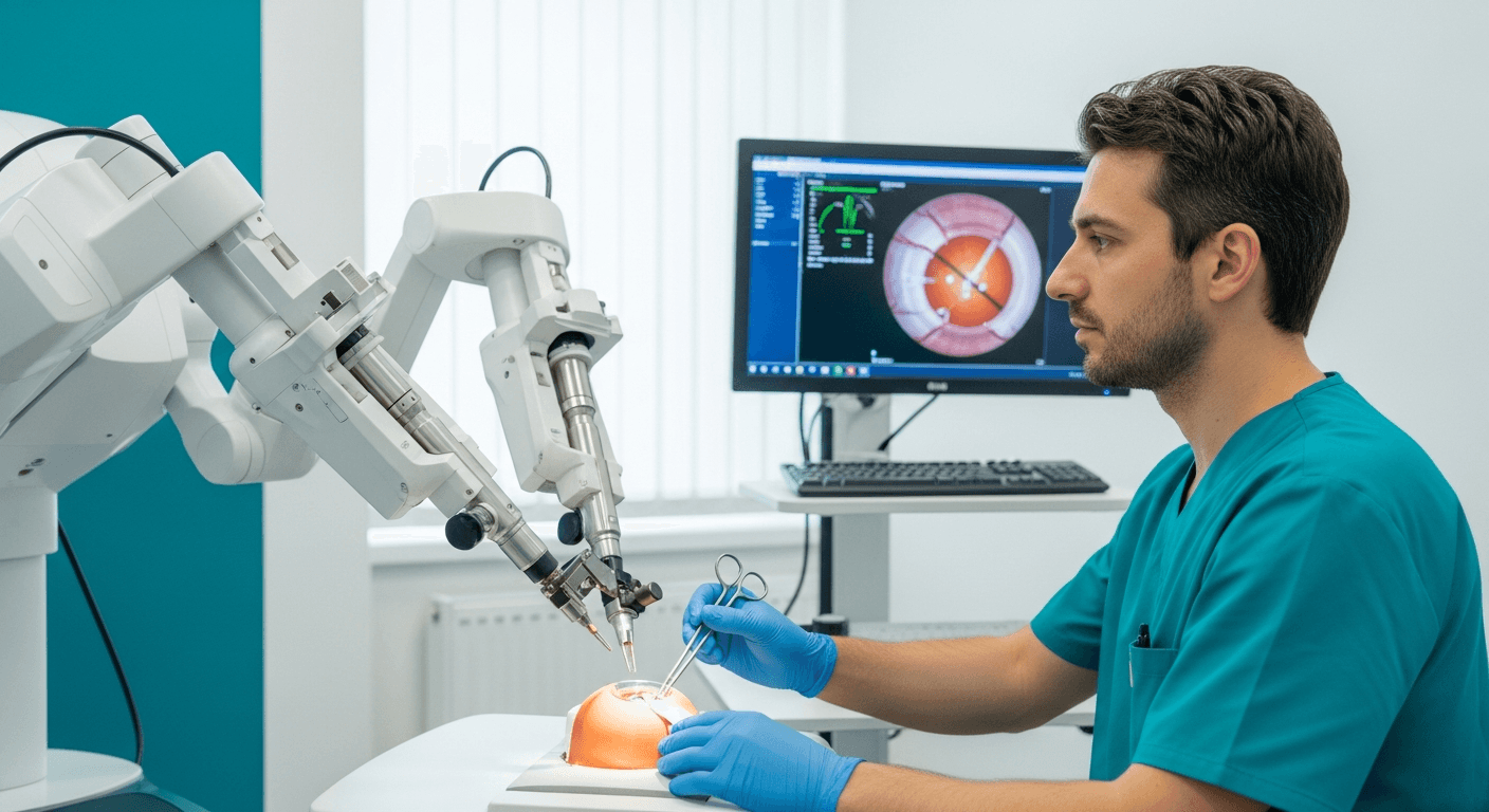 AI-Powered Robotic System Improves Precision in Glaucoma Surgery